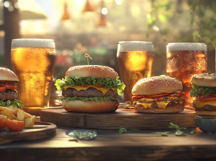 burgers and grills